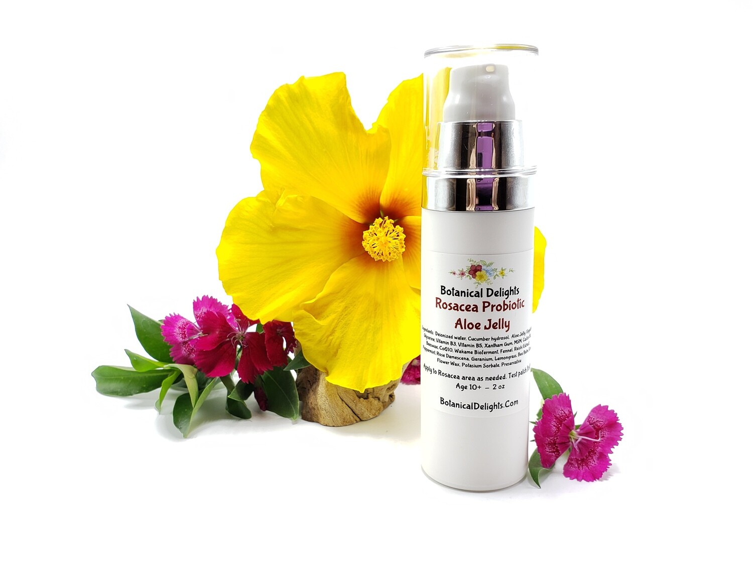 ROSACEA Probiotic Jelly Calms, cools, balances and soothes the skin