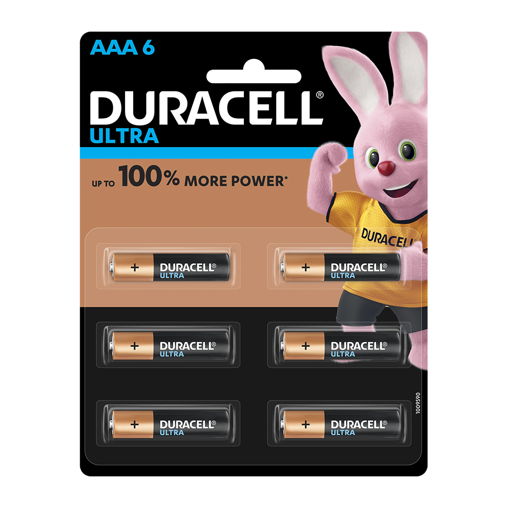Duracell Ultra AAA, 6 Batteries, 1.5V Alkaline, Rs.185 LT Online Store