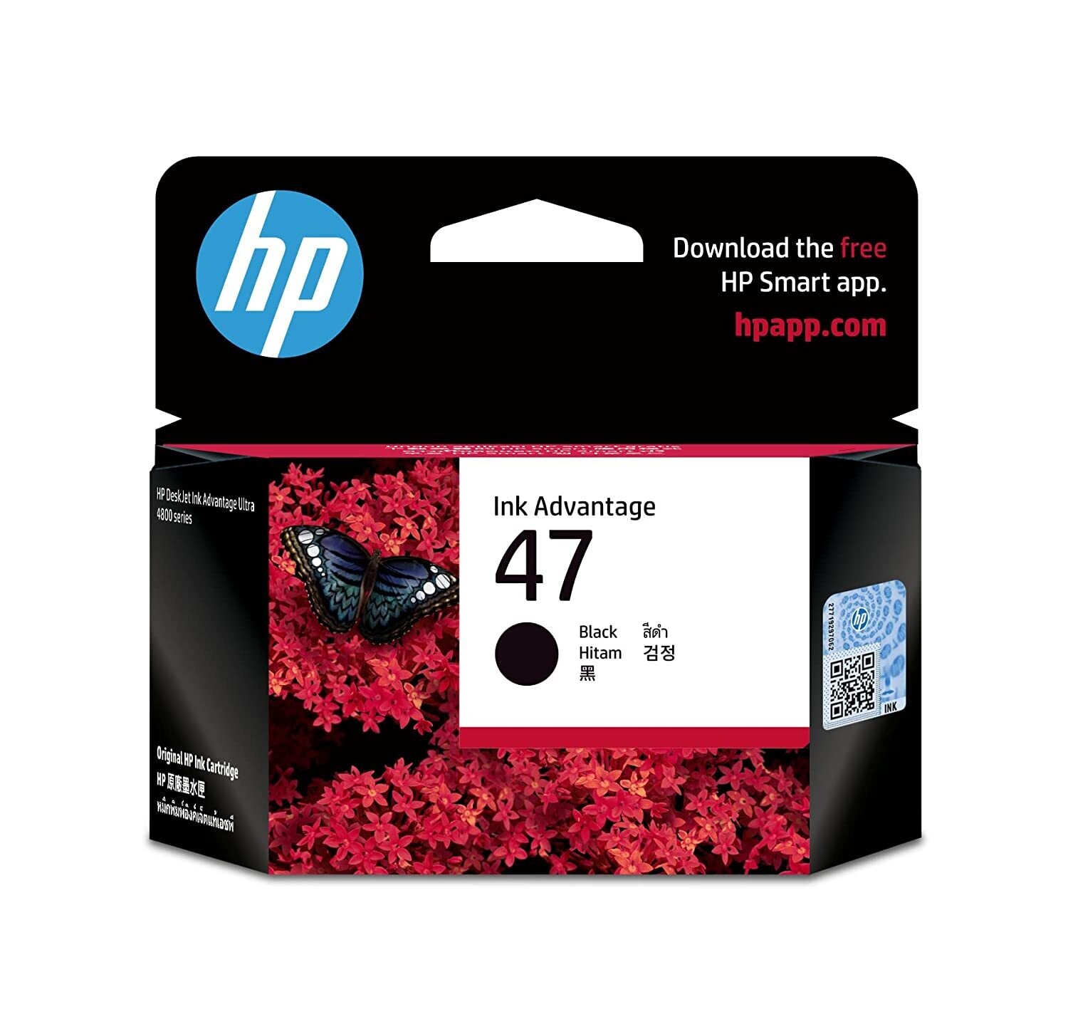 HP 47 Black Ink Cartridge (6ZD21AA) Rs.490 LT Online Store