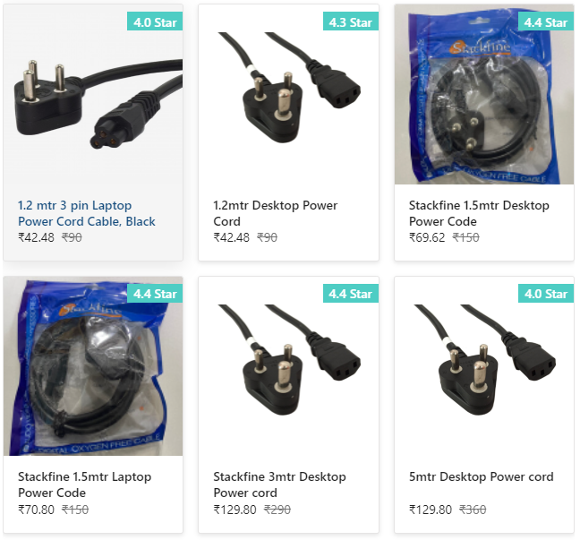 Power Cord LT Online Store