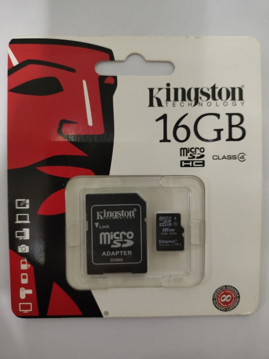 Kingston 16GB Memory card , class 4 Rs.270 LT Online Store