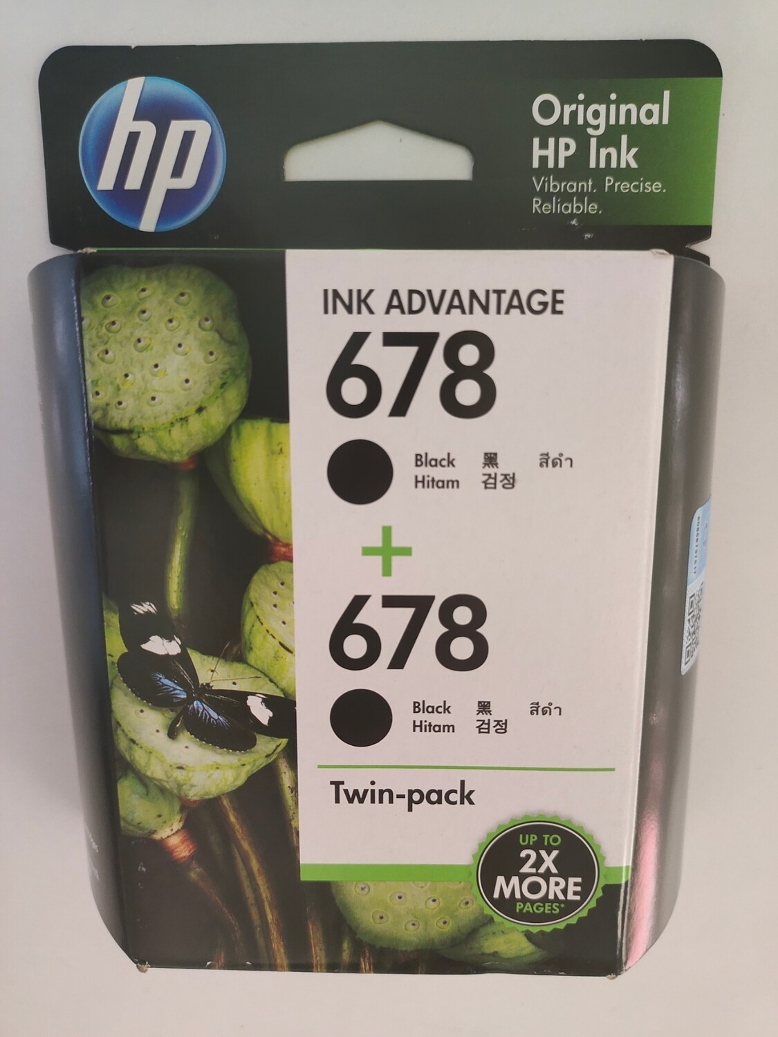 HP 678 Black 2Pack Ink Cartridge Rs.1650 LT Online Store