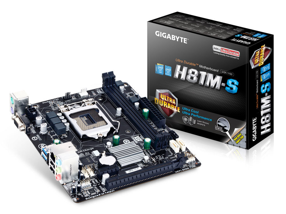 Gigabyte H81MS Motherboard, Rs.5215 LT Online Store
