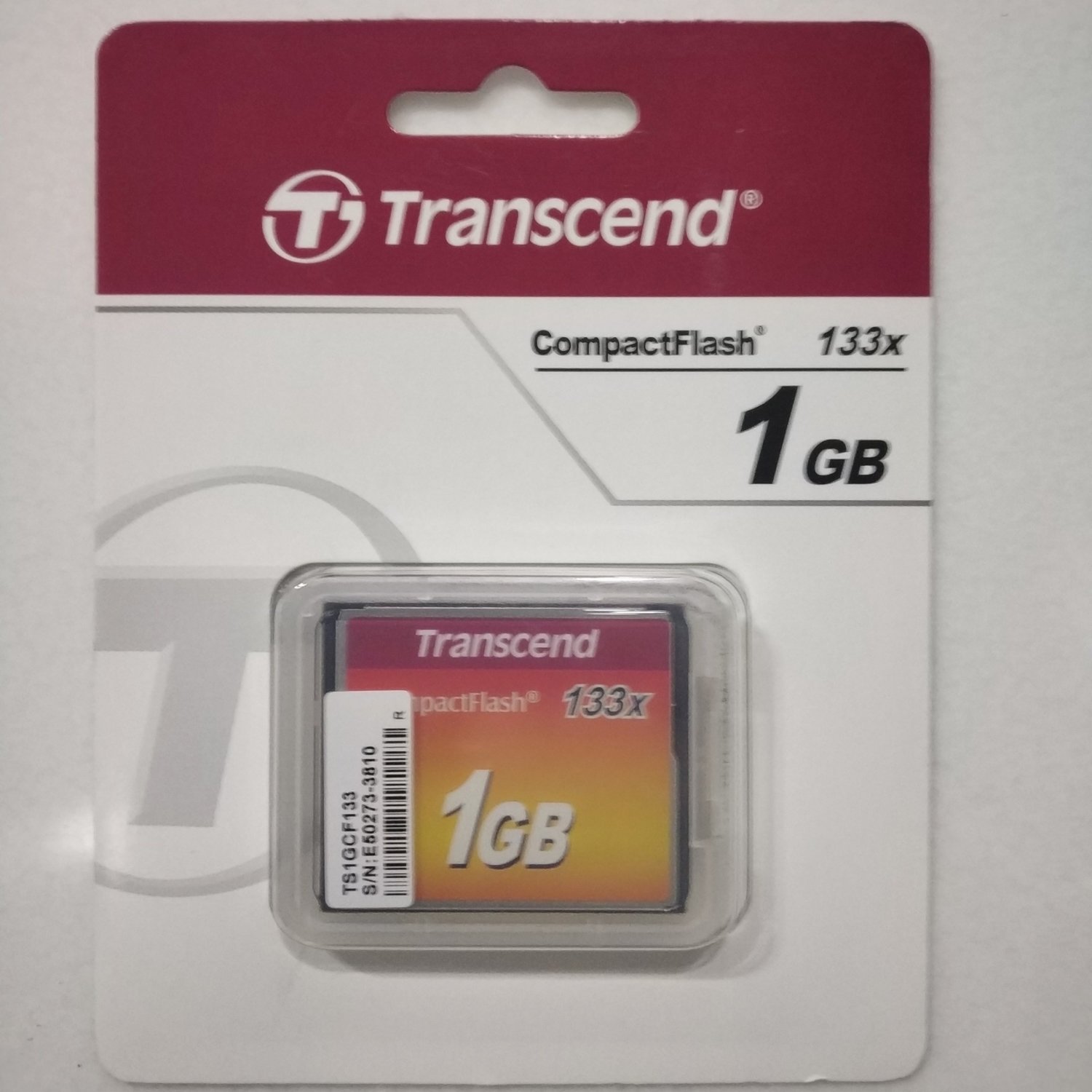 Transcend 1GB 133x Compact Flash Memory Card, Rs.1080 Up to 1kg COD