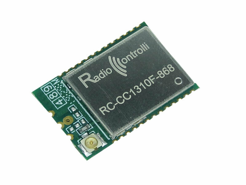 RCCC1310F868 CC1310 based + 16Mbite flash memory