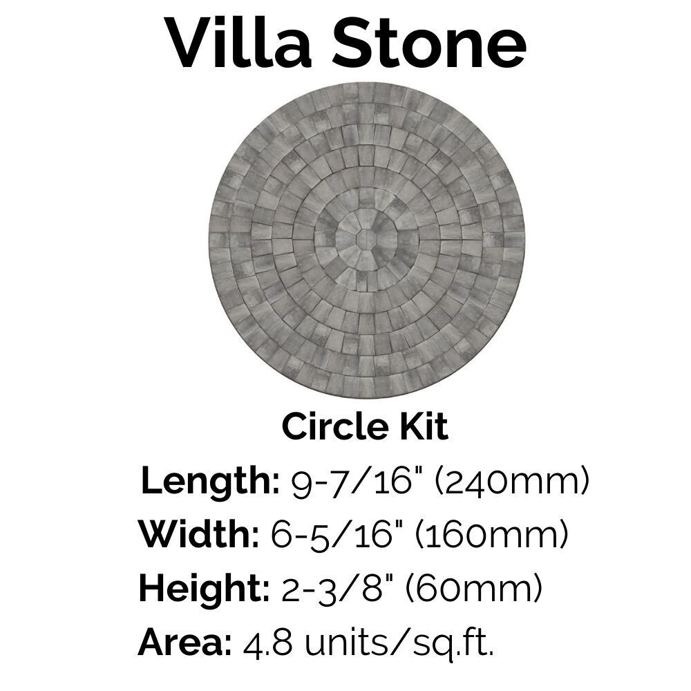 Circle Kit Belgard Villa Stone Pavers Prince Landscape Supply