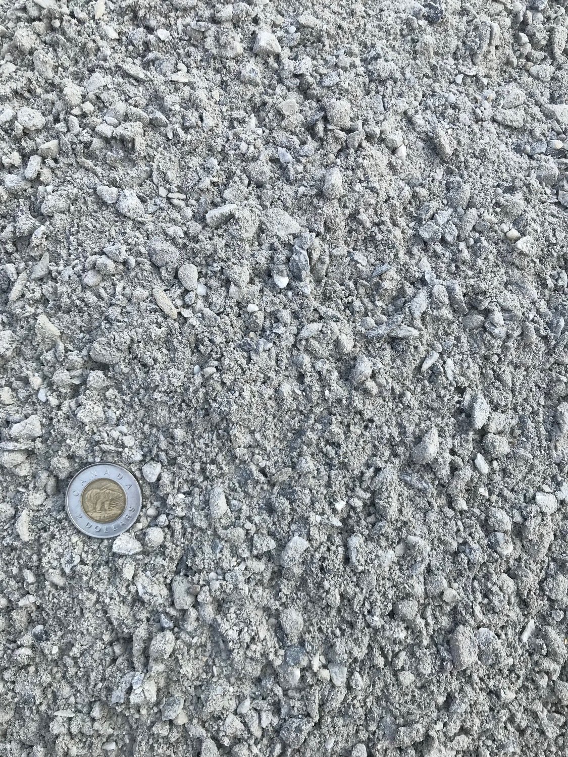 LimeStone 1/4" (cu.yd)Island Cache Stone Company