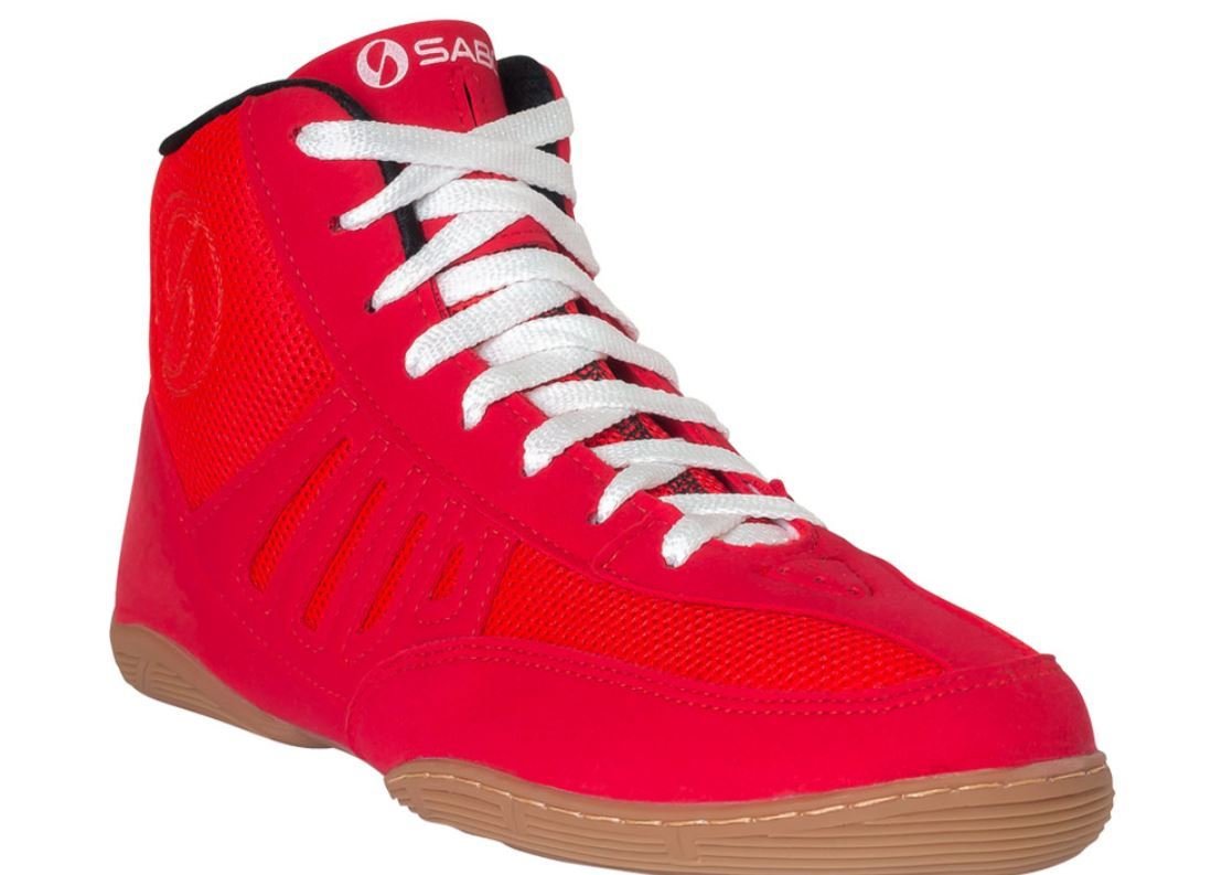 SABO SLAY RED wrestling gym deadlift shoes