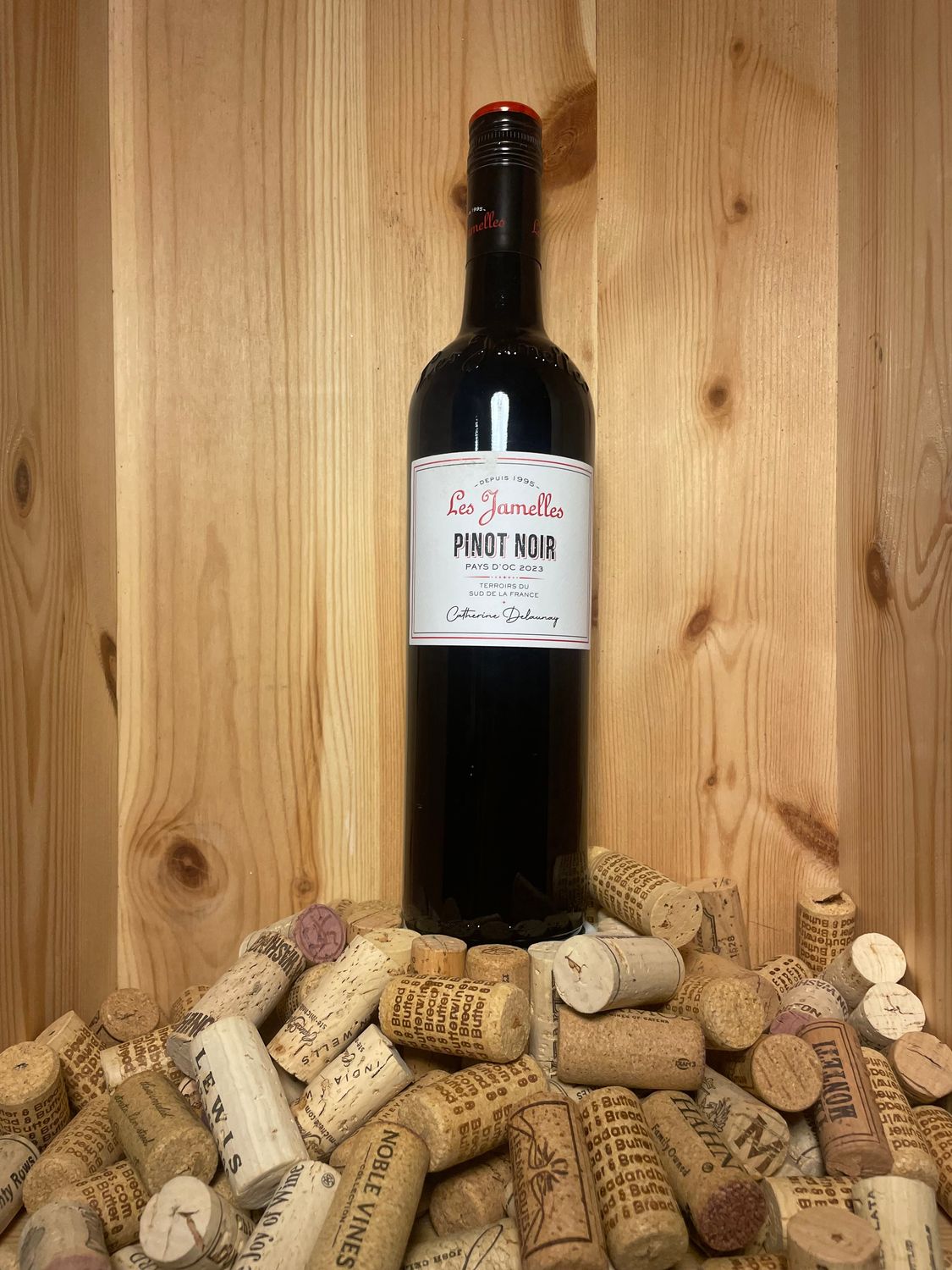 LES JAMELLES PINOT NOIR 750*