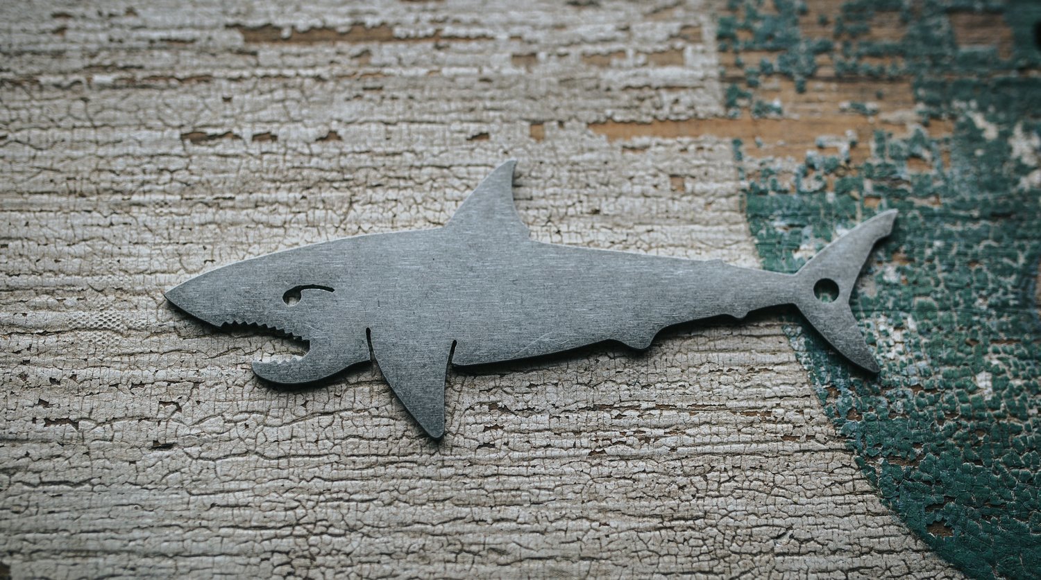 Shark Bottle Opener, Flat