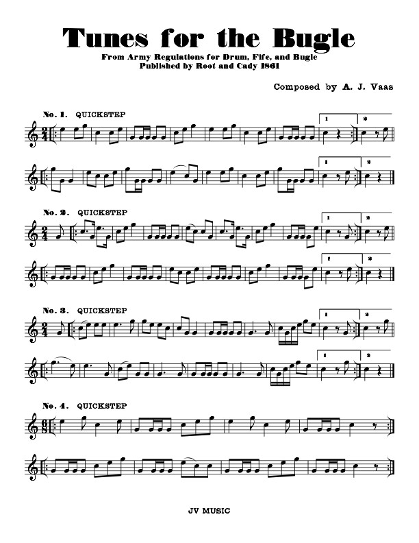 Tunes for the Bugle Composed by A.J. Vaas Store