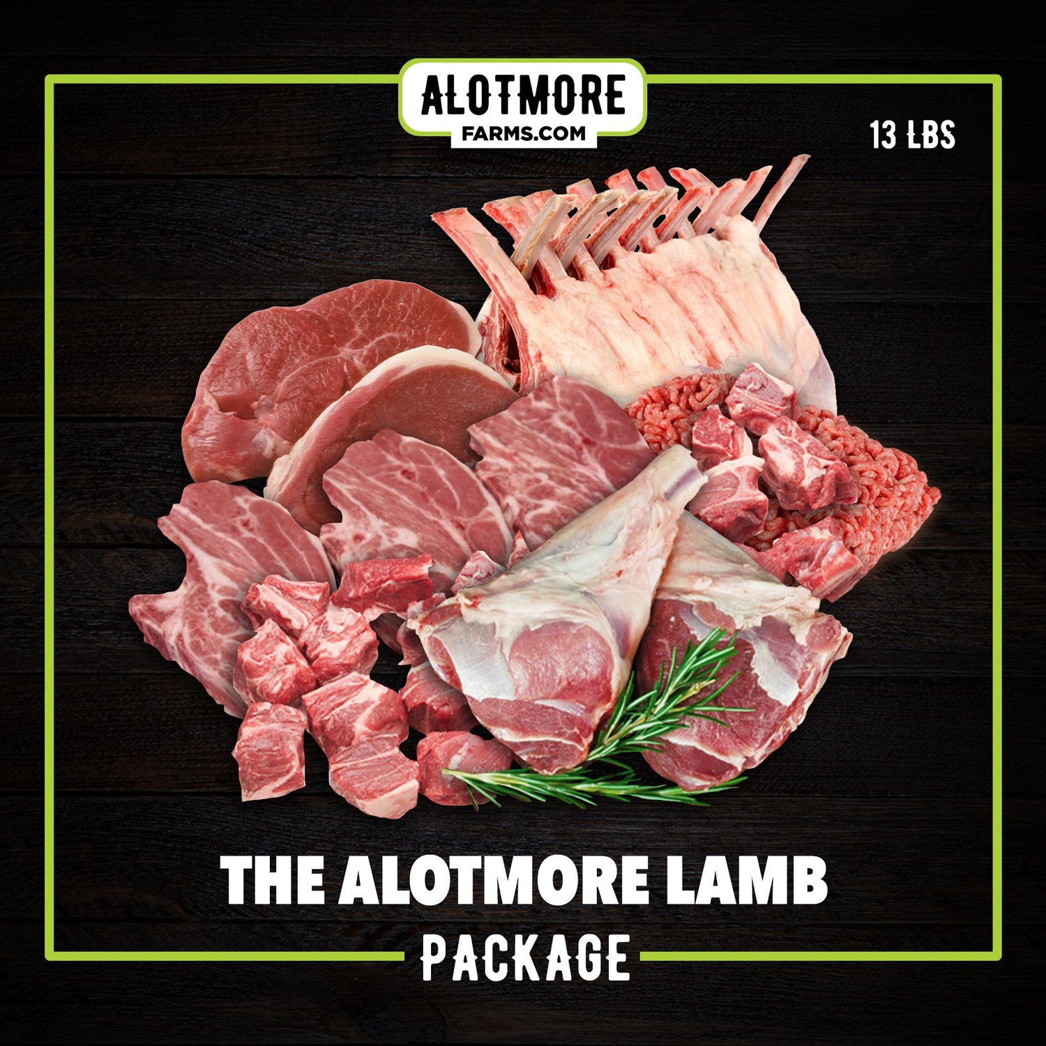 Lamb Package (30lbs)