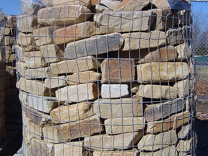 Thick Wall Stone (1 TON PALLETS) in a Variety of Color Choices
