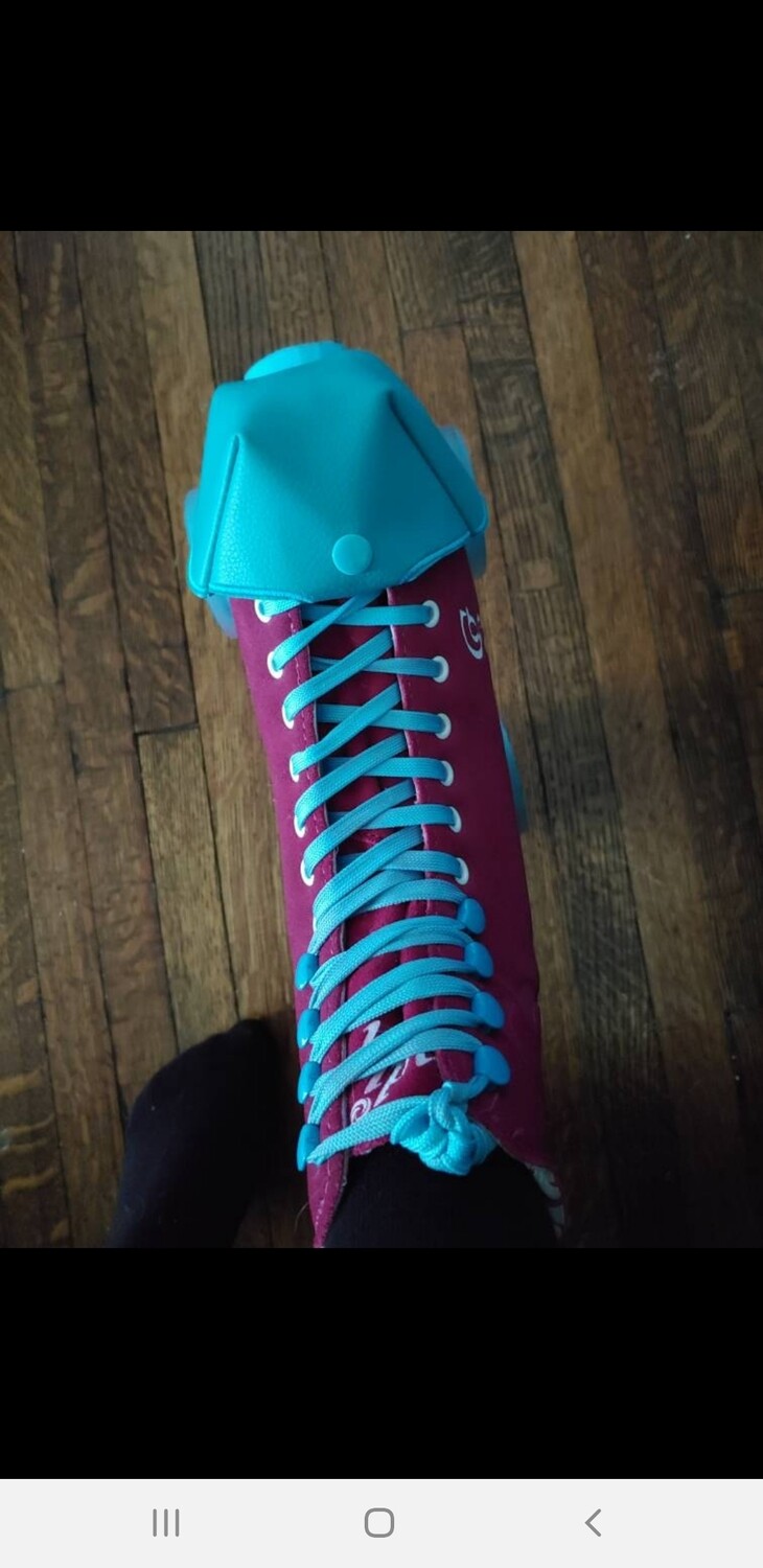 Boxy style Toe guards for roller skates