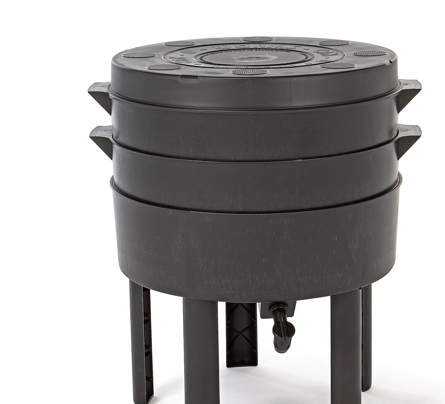 CanOWorms Compost Bin and 1 lb Red Worms