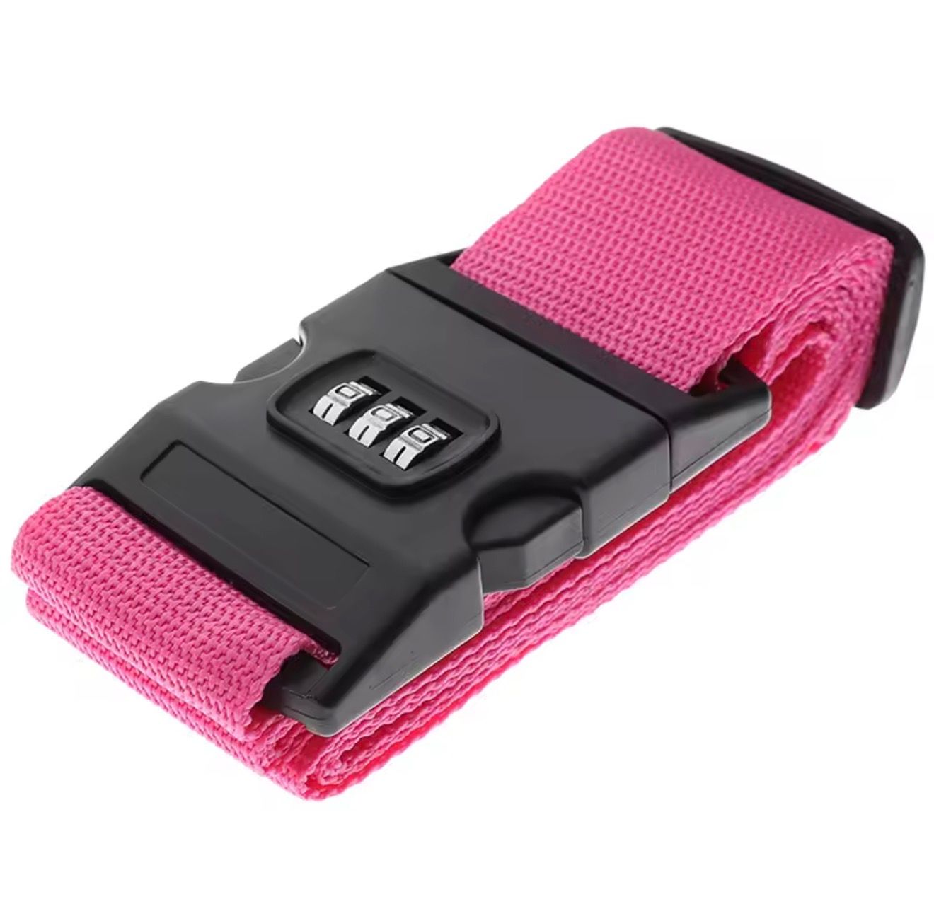 Koffergurt mit Code rosa