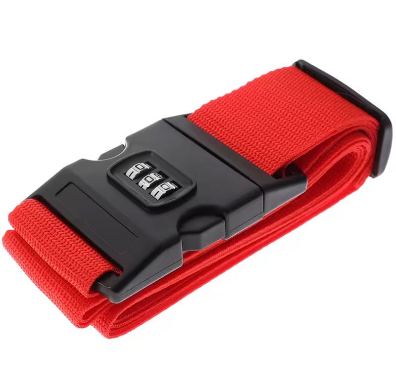 Koffergurt mit Code rot