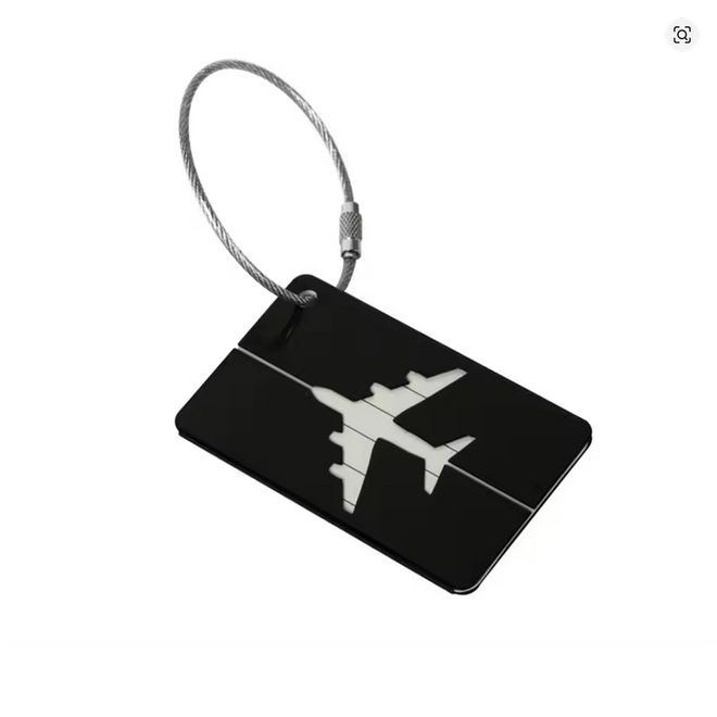 Reisegepäckanhänger schwarz