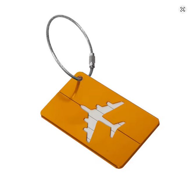 Reisegepäckanhänger orange