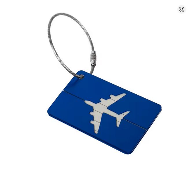 Reisegepäckanhänger blau