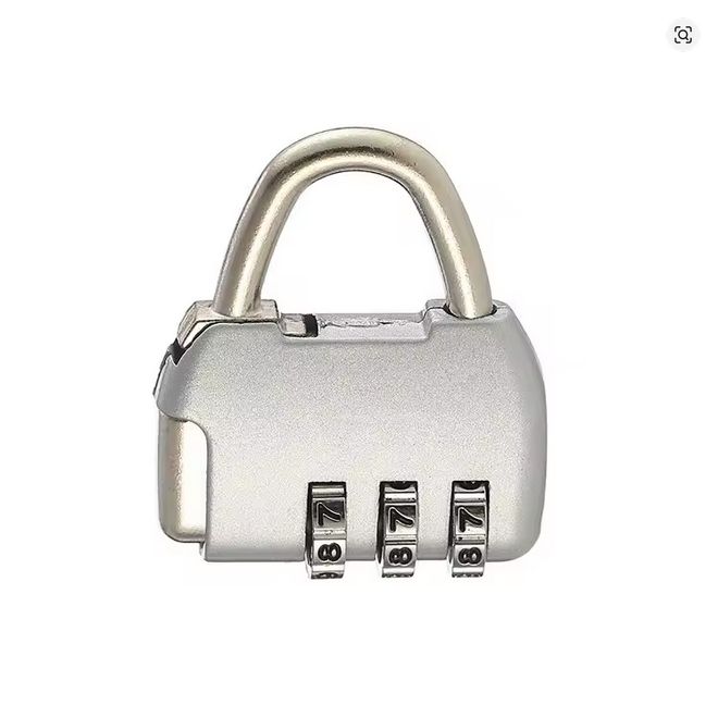 Passwortschloss S silber