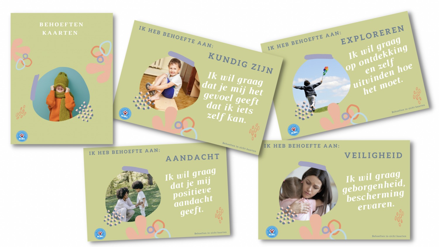40 Behoeften kaarten in doosje – Shop – KIKI Kennisinstituut