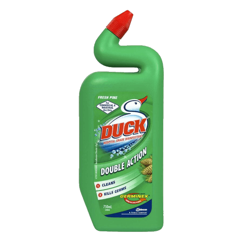 TOILET CLEANER DUCK FRESH PINE 750ML Cleanaux Supplies Hygiene