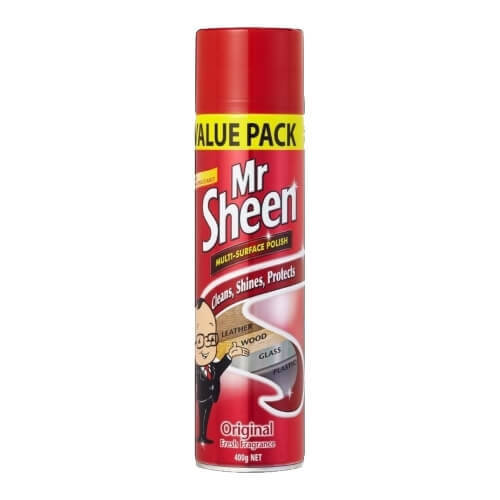 MR SHEEN MULTISURFACE CLEANER SPRAY REGULAR 400G Store Cleanaux Supplies