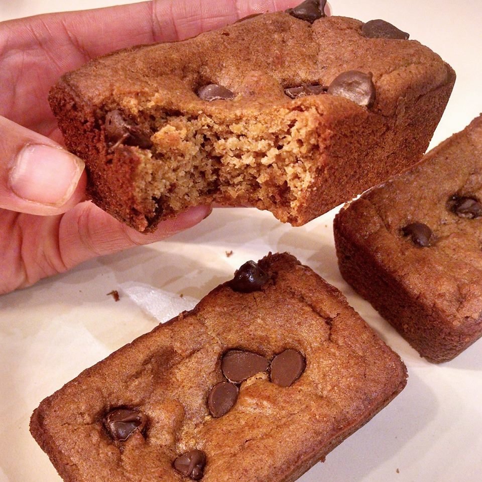 Chickpea Peanut Butter Blondies ( V & GF)