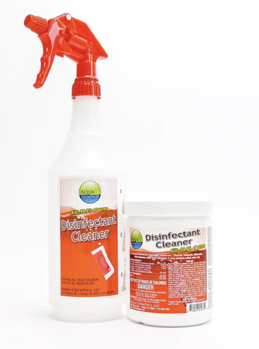 DISINFECTANT CLEANER (EPA REGISTERED) ChemPacs