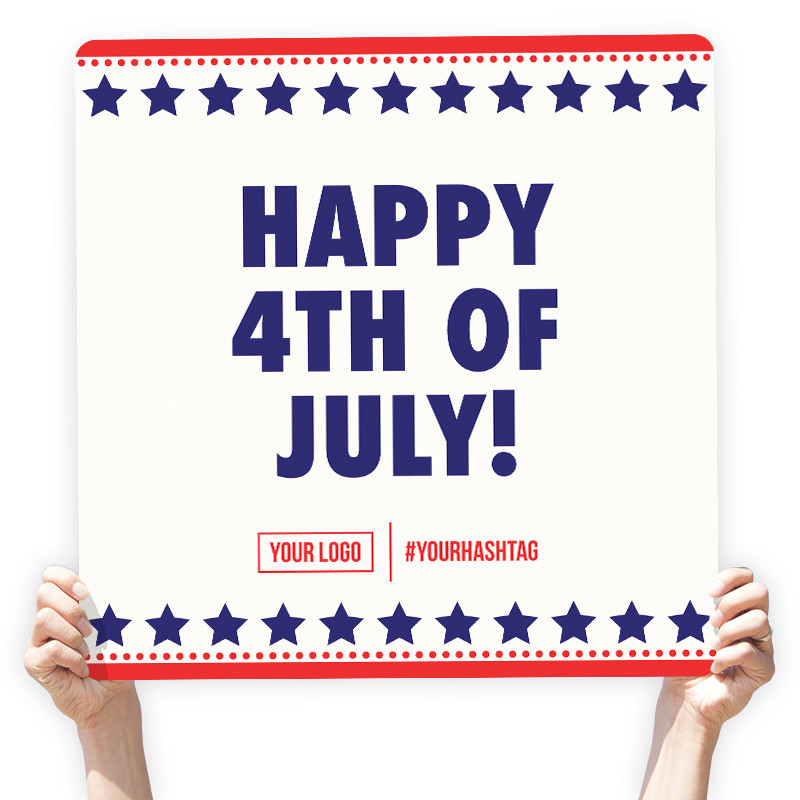 Fourth of July Greeting Signs! - $15 | Church Sign Shop