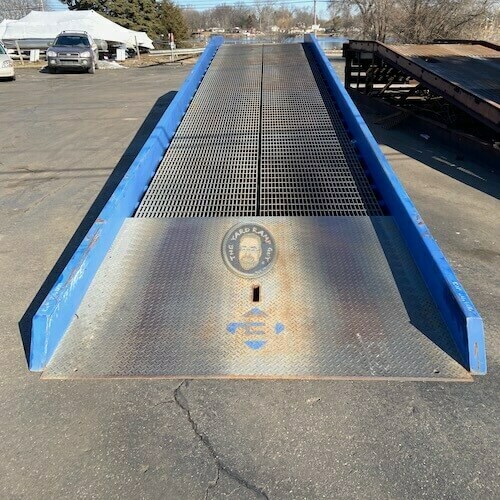 Used AllSteel Mobile Yard Ramp in Ohio, 20K Capacity, 84" Width, 36' Length Buy New Yard