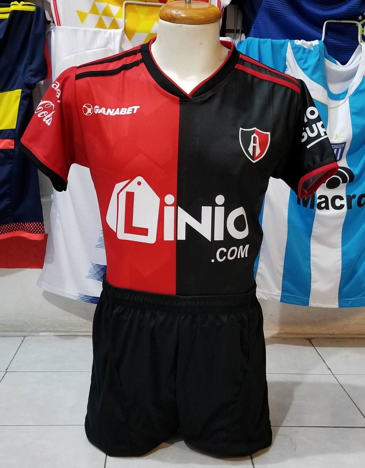 UNIFORME DE FUTBOL ATLAS LOCAL 2018 DRIFIT