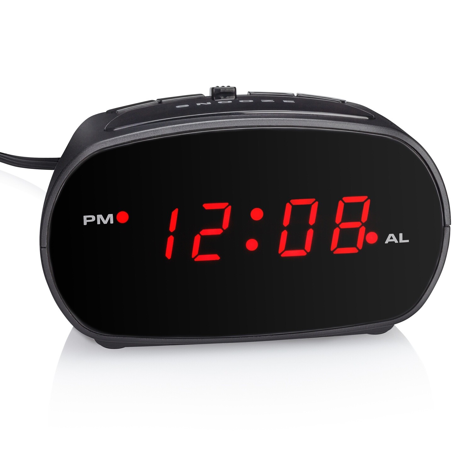 Mainstays Basic Digital LED Electric Alarm Clock Westclox Alarm 