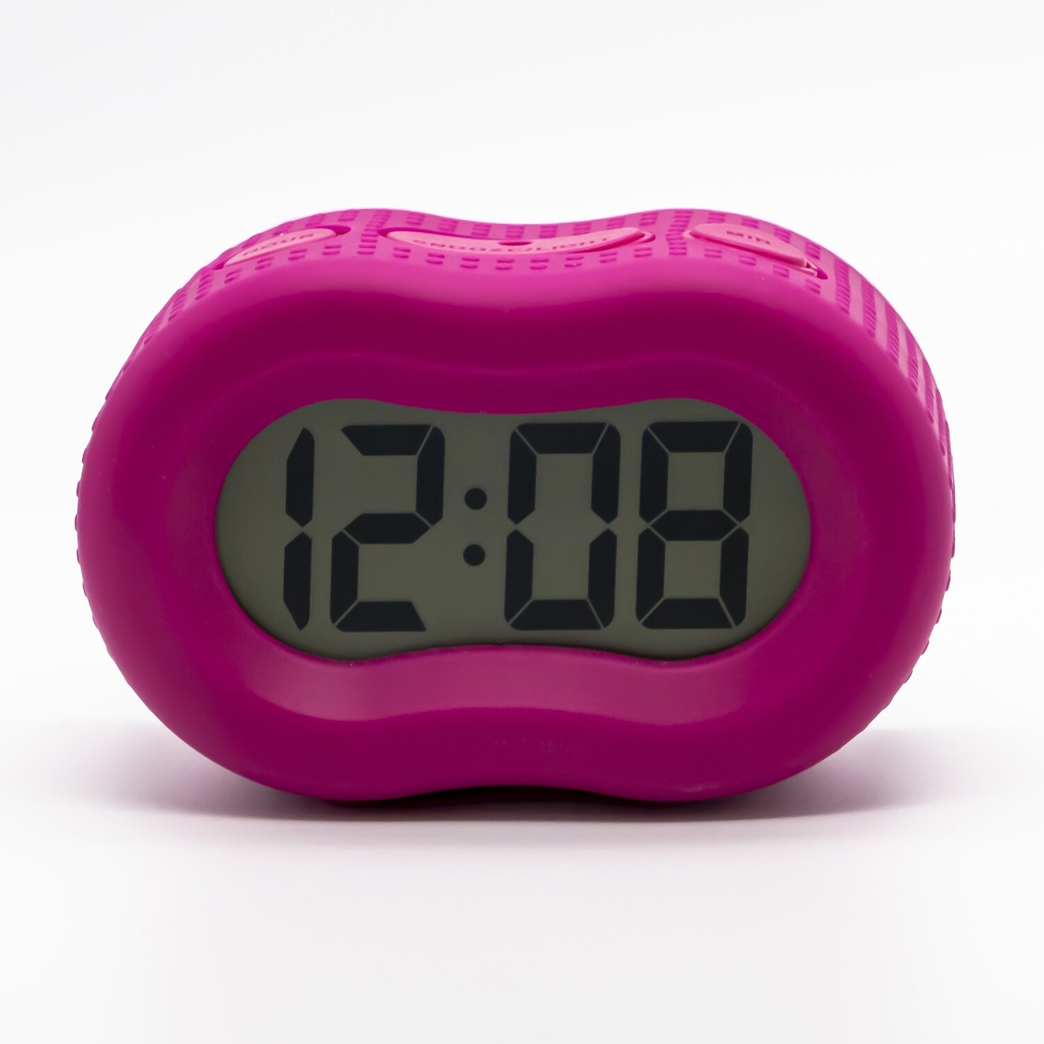 Timelink Rubber Smartlight Alarm Clock Pink Products The WestClox
