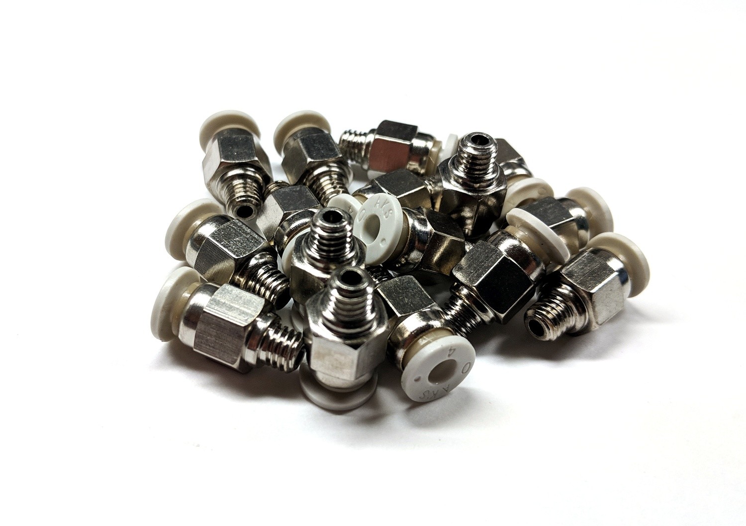 4 Pack PC4M6 Fittings For 1.75mm Bowden Tubing