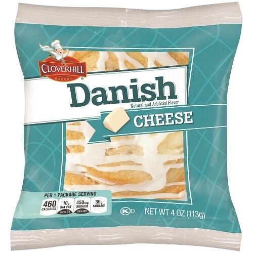 * Cloverhill Danish Cheese Round 4 Ounces