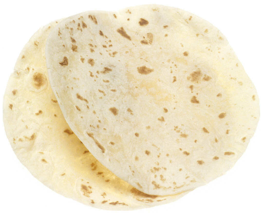 * Chef's Quality 12" White Flour Soft Tortillas Or Wraps 12 Count Pack