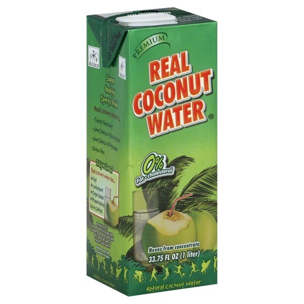 * Real Coconut Water 1 Liter