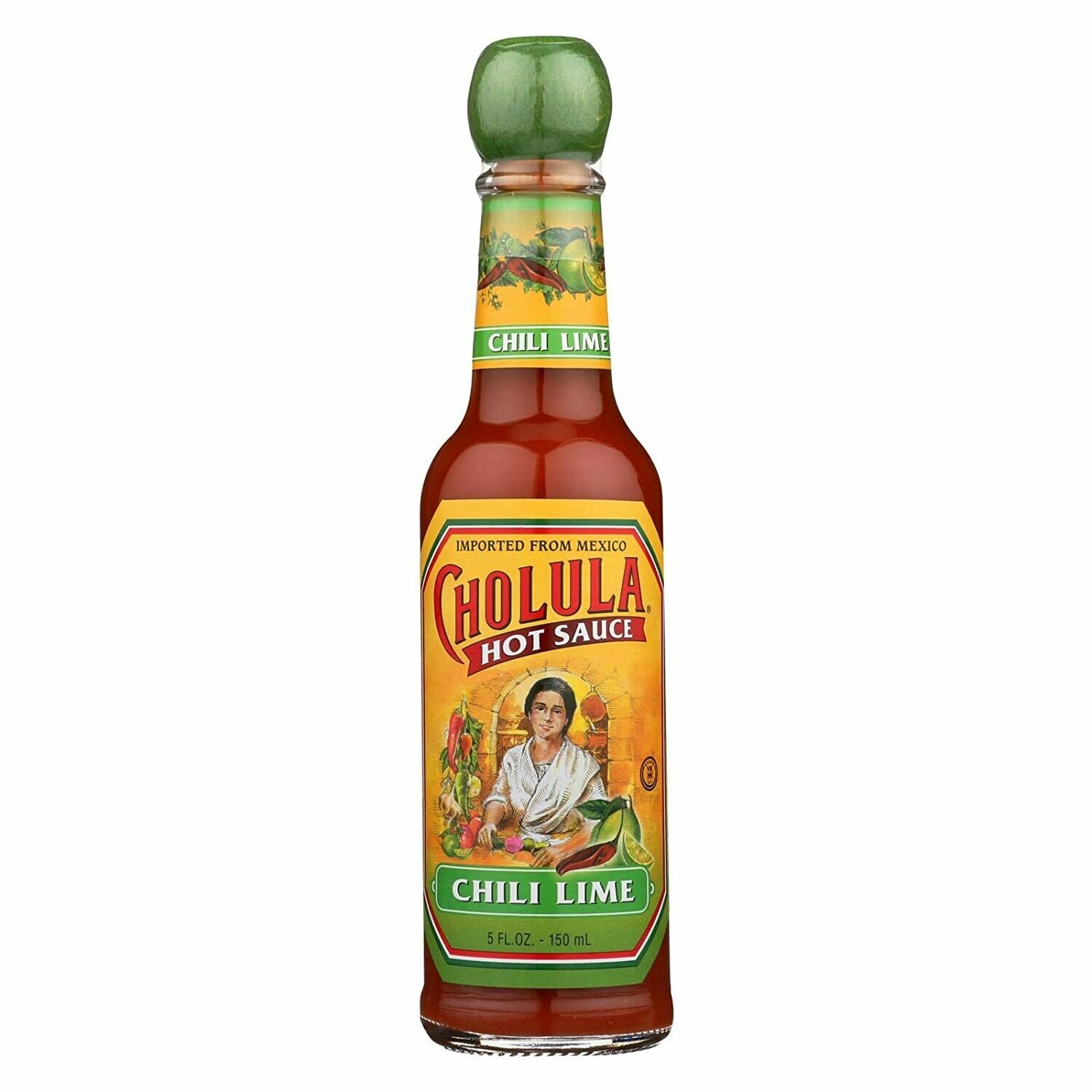 * Cholula Chili Lime Hot Sauce 5 Ounces