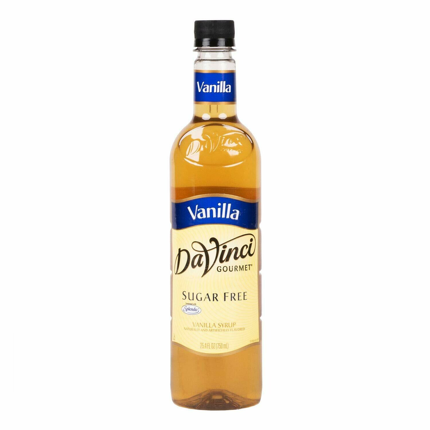 * DaVinci Gourmet French Vanilla Syrup, Sugar Free 750 Ml
