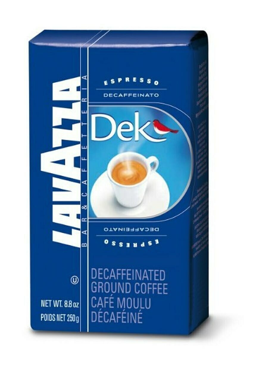 * Lavazza Dek Decaf Espresso Ground 8.8 Ounces