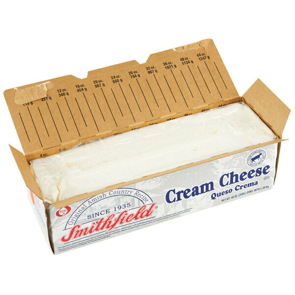 * Smithfield Lite Cream Cheese Loaf (Neufchatel) 3 Pounds