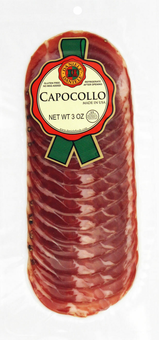 * Daniele Sweet Sliced Capicola Ham 16 Ounces
