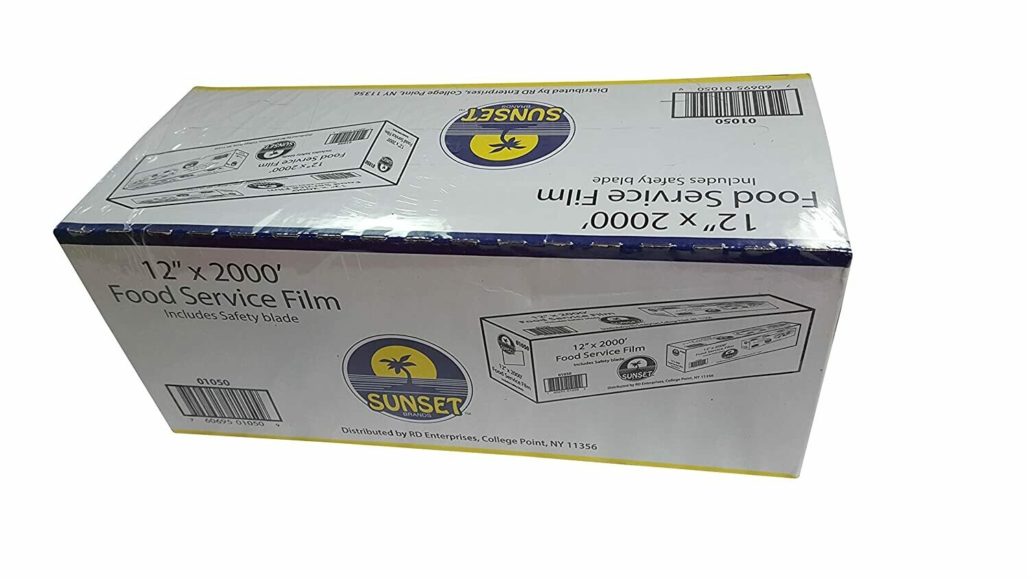 * Sunset 12"X2000' Food Service Film Roll