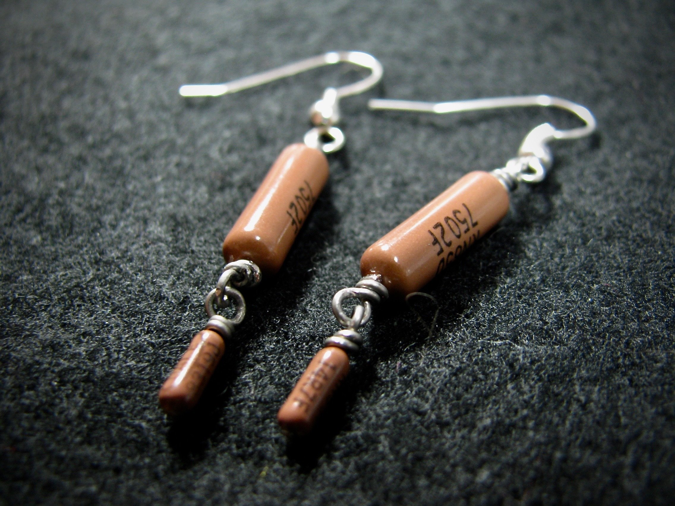Electronic Component Earrings