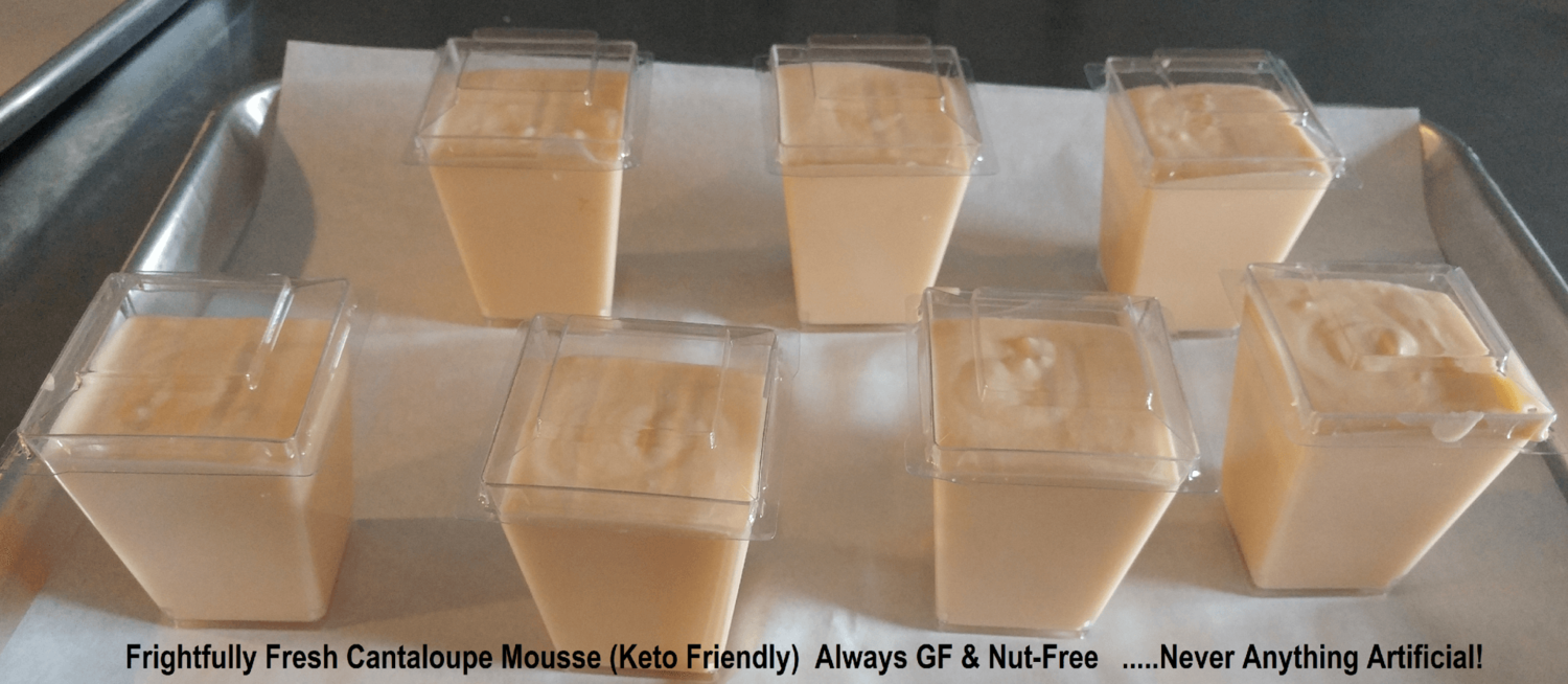 Frightfully Fresh Cantaloupe Mousse (Keto Friendly)