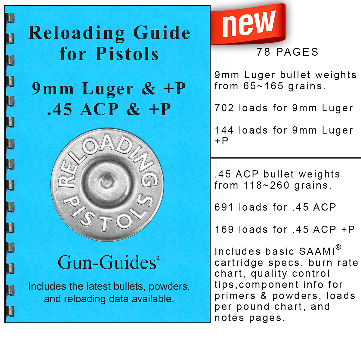 Reloading Guide Pistols GunGuides® NEW 2019!