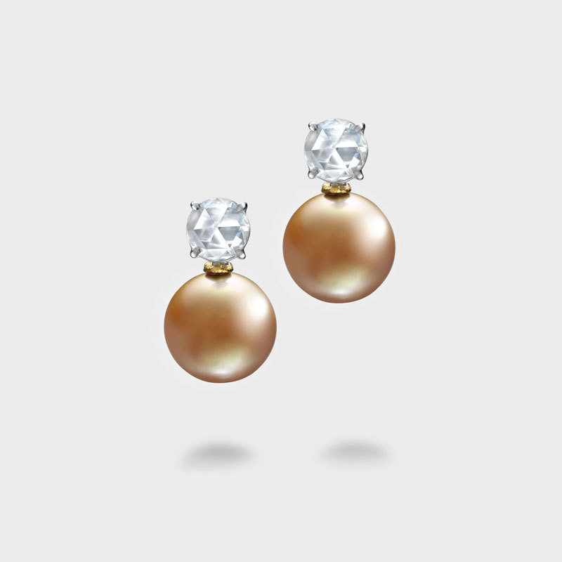 Malabar gold diamond studs Clearance