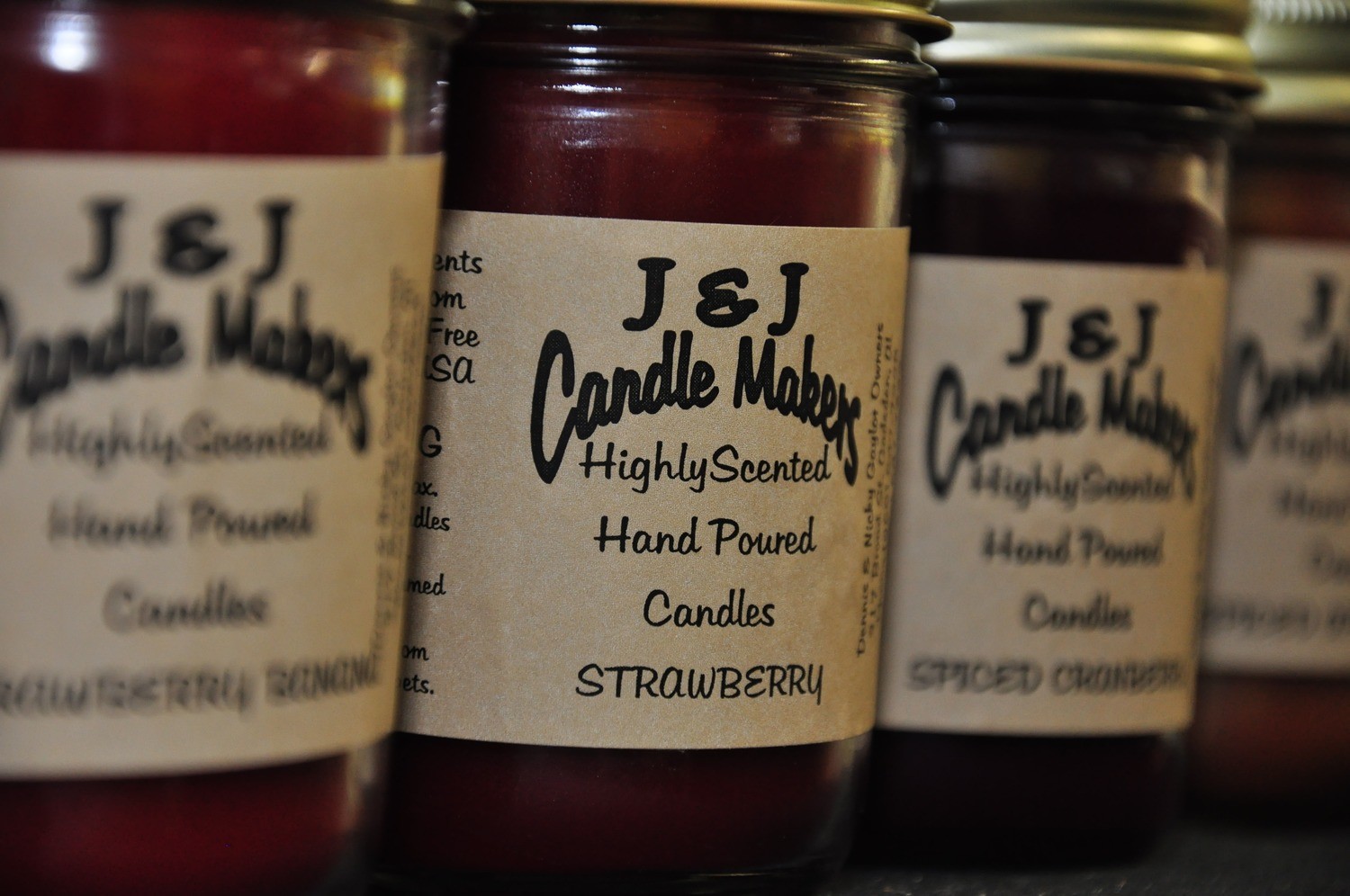 Mixed Case J and J Candles